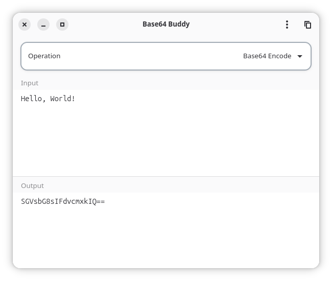 Base64 Buddy screenshot